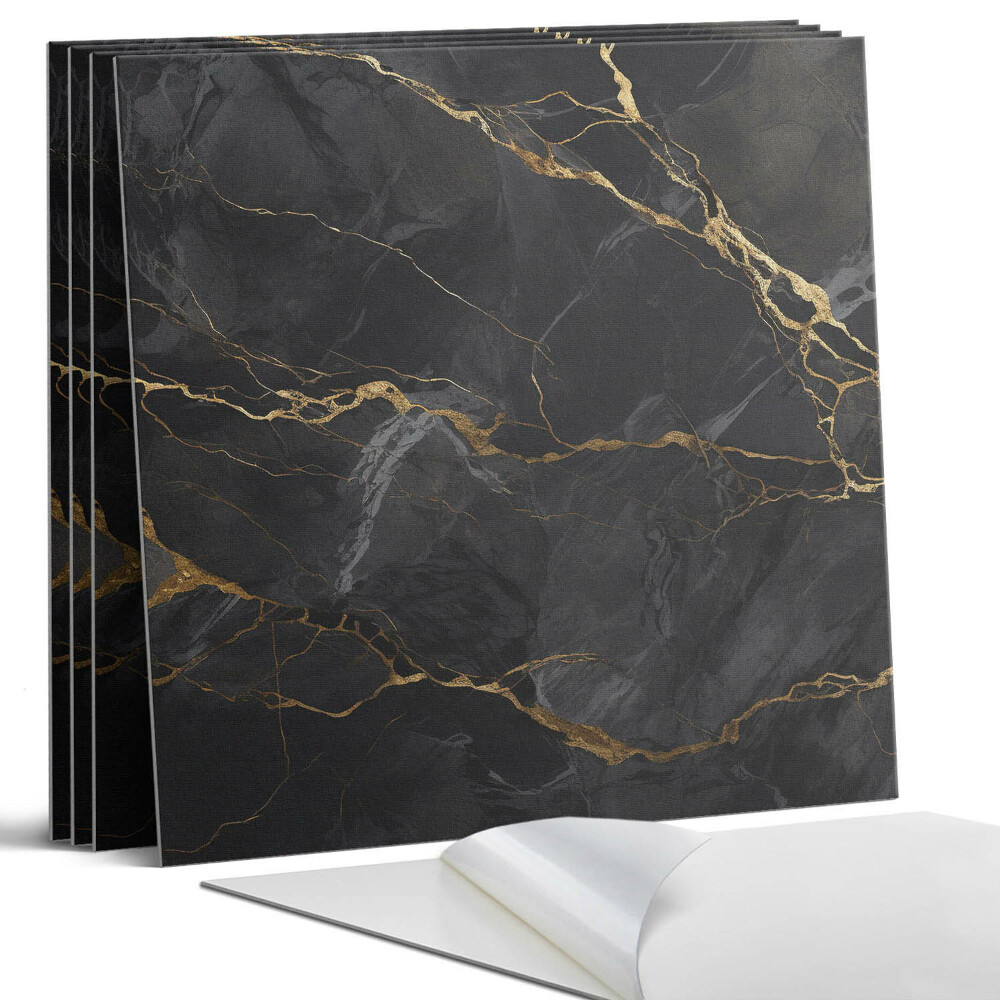 Dekorativní panel na zeď kvadratový Elegantní mramor s žilkami