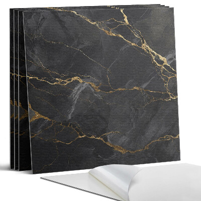 Dekorativní panel na zeď kvadratový Elegantní mramor s žilkami