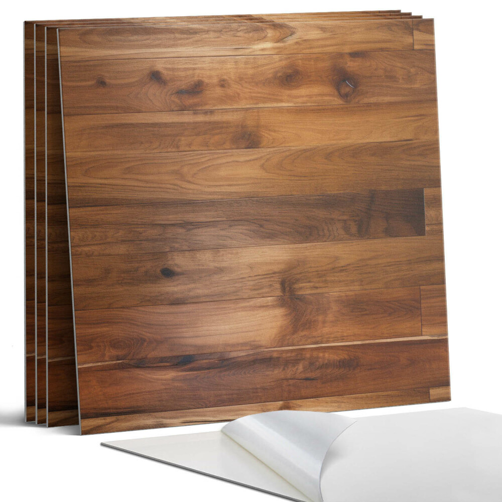 Dekorativní panel na zeď kvadratový Dřevěná deska v rozvržení