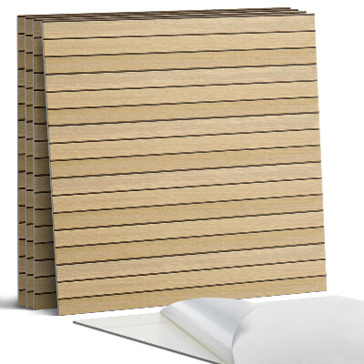 Nástěnný panel Rovnoběžné dřevěné prkna