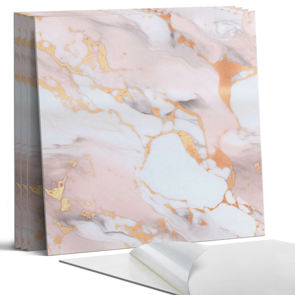 Nástěnný panel Mramorový vzor s akcenty