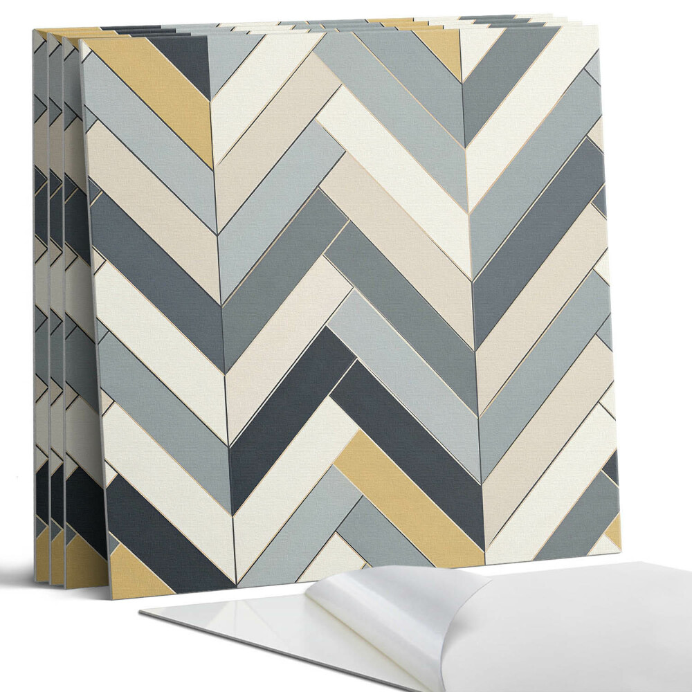 Dekorativní panel na zeď kvadratový Vzor rybí kosti