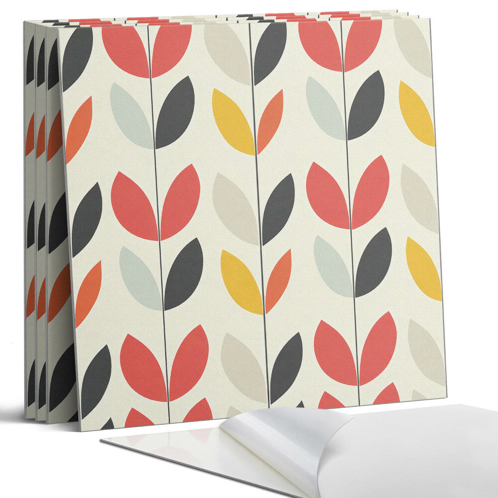 Pvc obkladový panel Listový vzor na pozadí