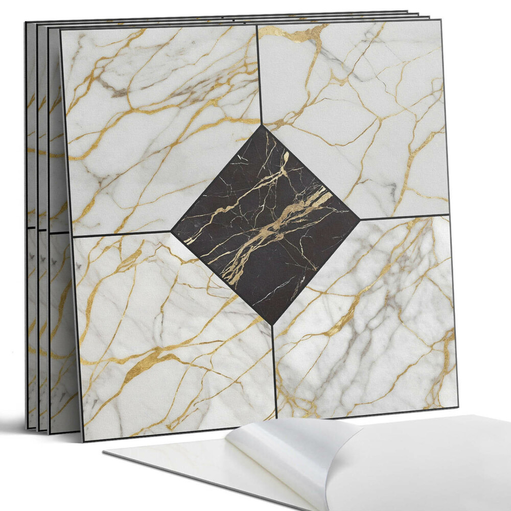 Dekorativní panel na zeď kvadratový Elegantní mramorový vzor