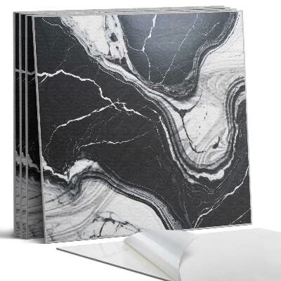 Dekorativní panel na zeď kvadratový Abstraktní mramorový vzor