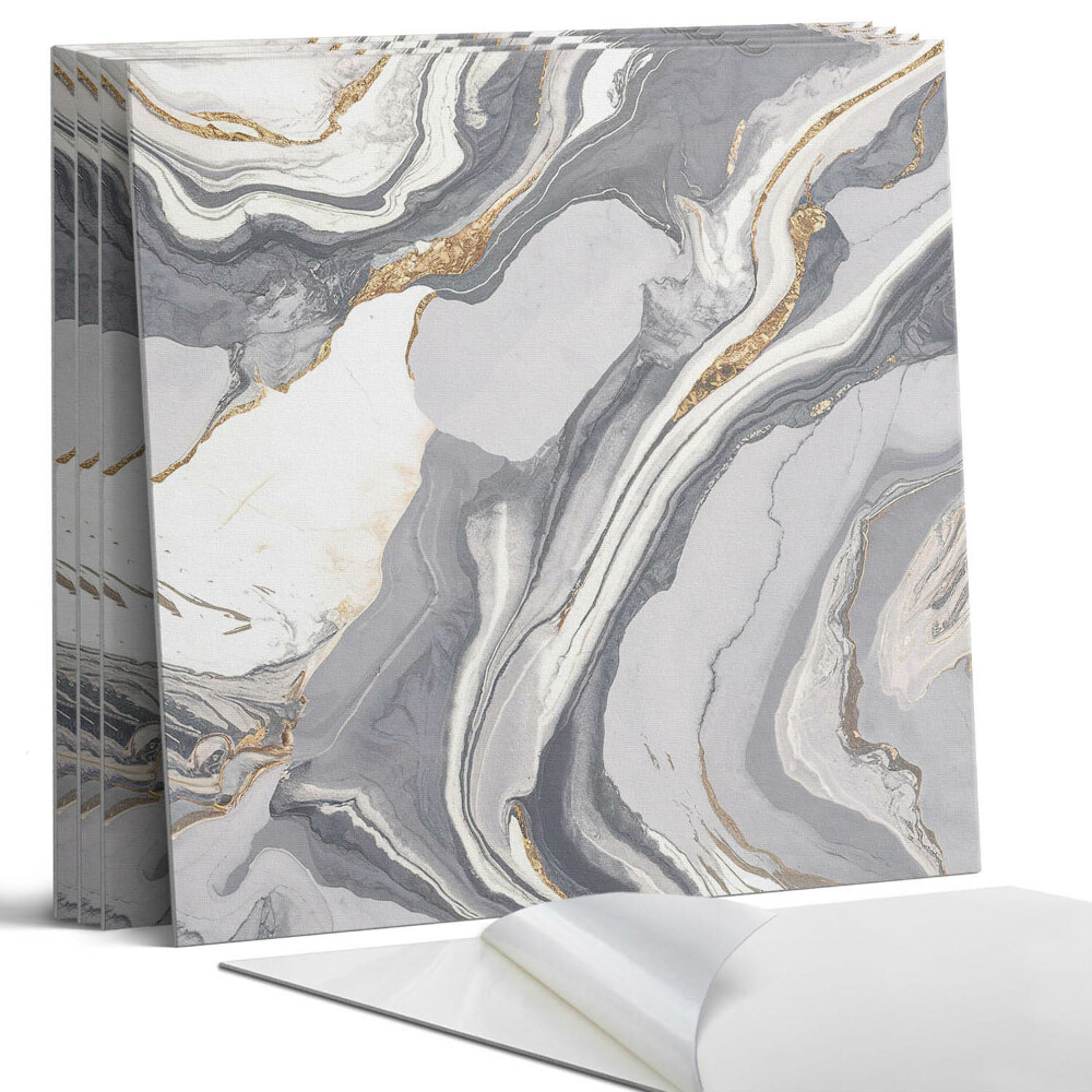 Dekorativní panel na zeď kvadratový Abstraktní vlny a žíly