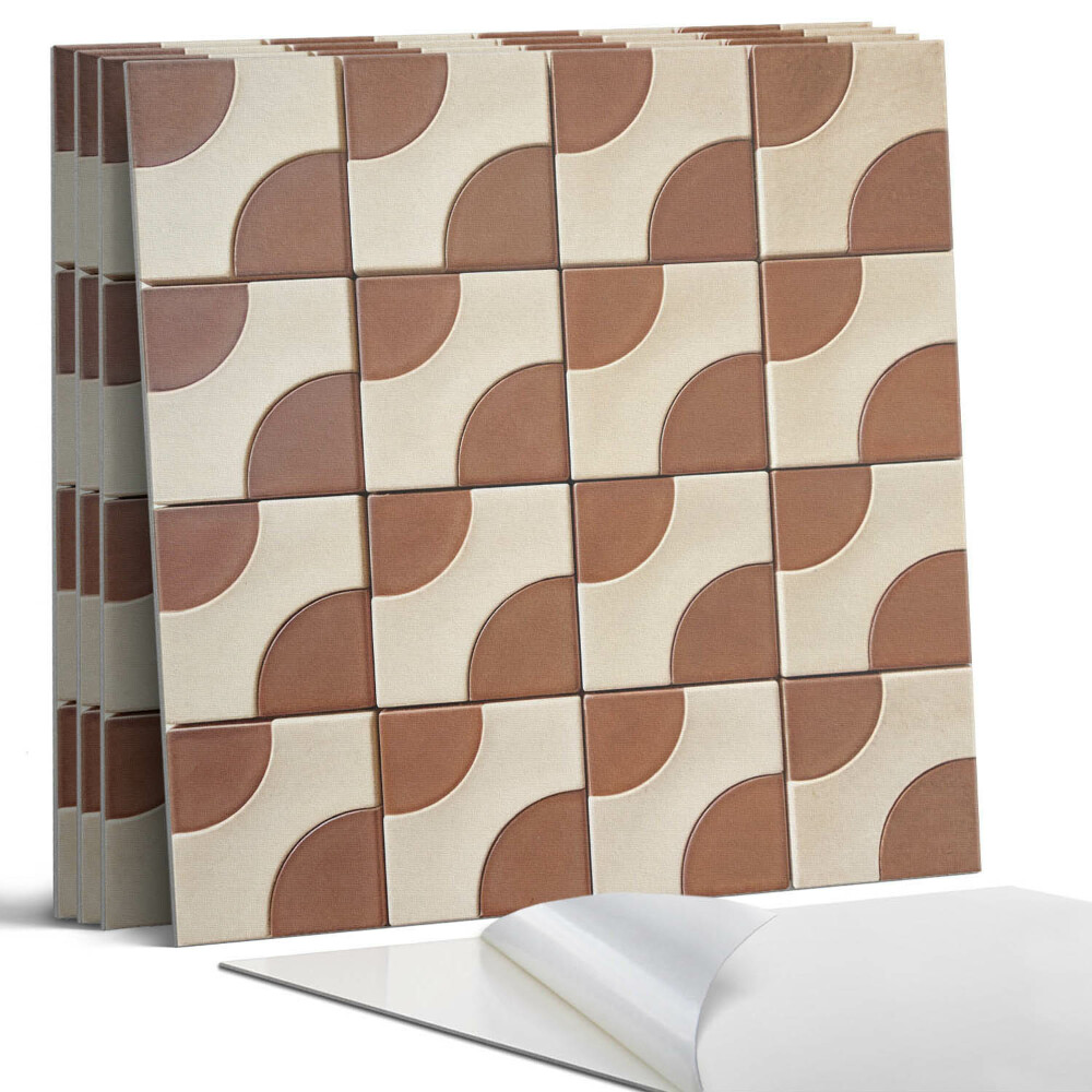 Dekorativní panel na zeď kvadratový Geometrické vzorované dlaždice