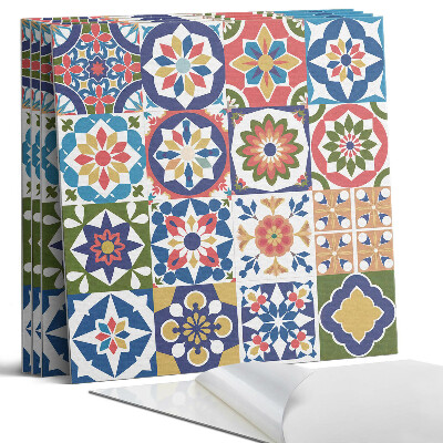 Pvc obkladový panel Mozaikové vzory ve čtvercích