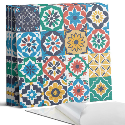 Nástěnný panel Mozaikové vzory v rozvržení