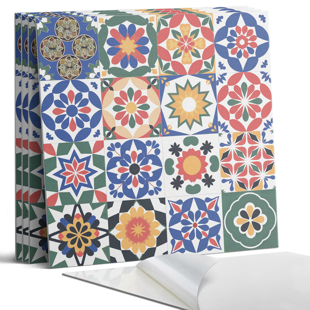 Dekorativní panel na zeď kvadratový Mozaikové vzory v řadách