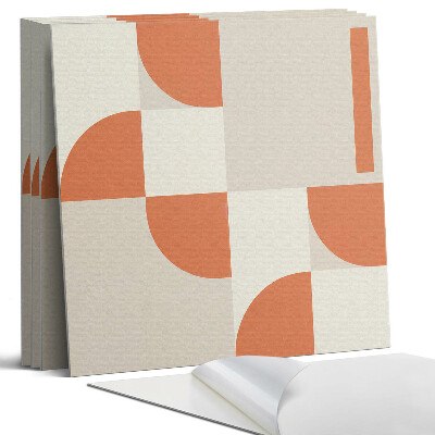 Dekorativní panel na zeď kvadratový Abstraktní uspořádání tvarů