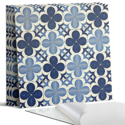 Nástěnný panel Geometrický květinový vzor