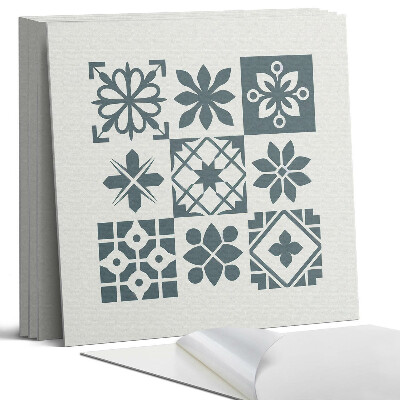 Dekorativní panel na zeď kvadratový Geometrické vzory v rozvržení