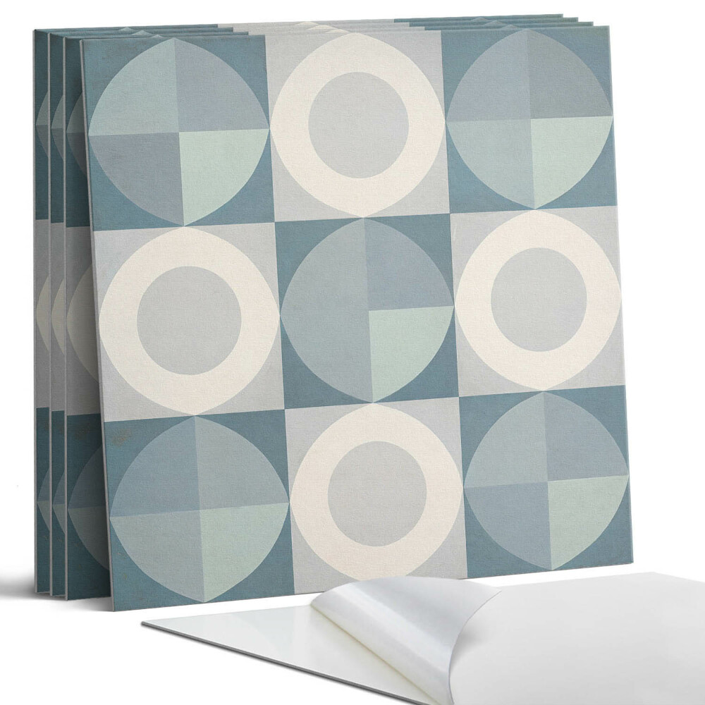 Pvc obkladový panel Geometrie kruhů a tvarů