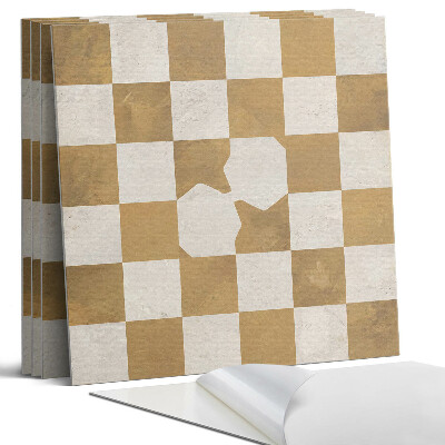 Nástěnný panel Abstraktní šachovnicový vzor