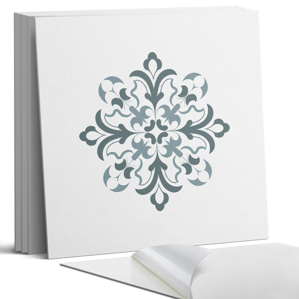 Pvc obkladový panel Květinový vzor v symetrii