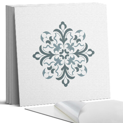 Pvc obkladový panel Květinový vzor v symetrii