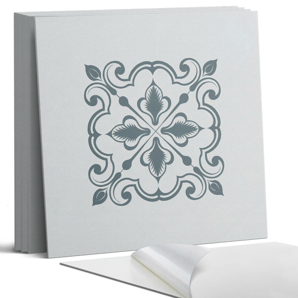 Nástěnný panel Rostlinný vzor s ornamenty