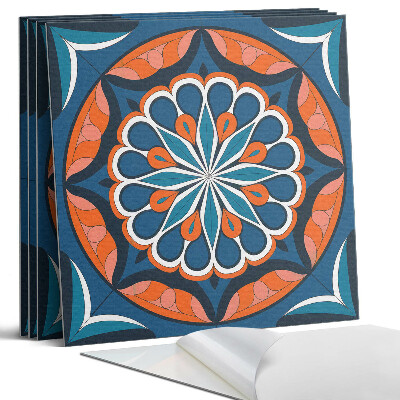 Nástěnný panel Mandala vzor s listy