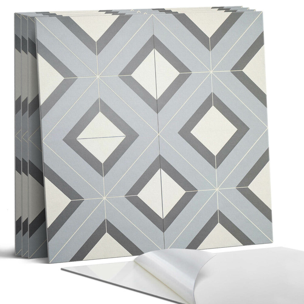 Dekorativní panel na zeď kvadratový Geometrie v pastelových barvách