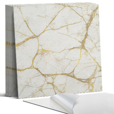 Dekorativní panel na zeď kvadratový Mramorový vzor s žilkami