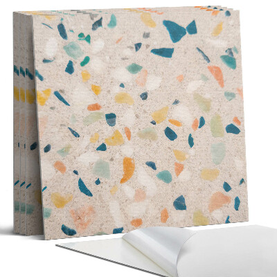 Nástěnný panel Vzorek s barevnými fragmenty