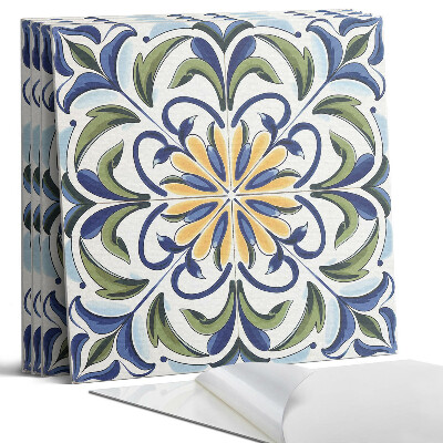 Pvc obkladový panel Rostlinný vzor s květinami