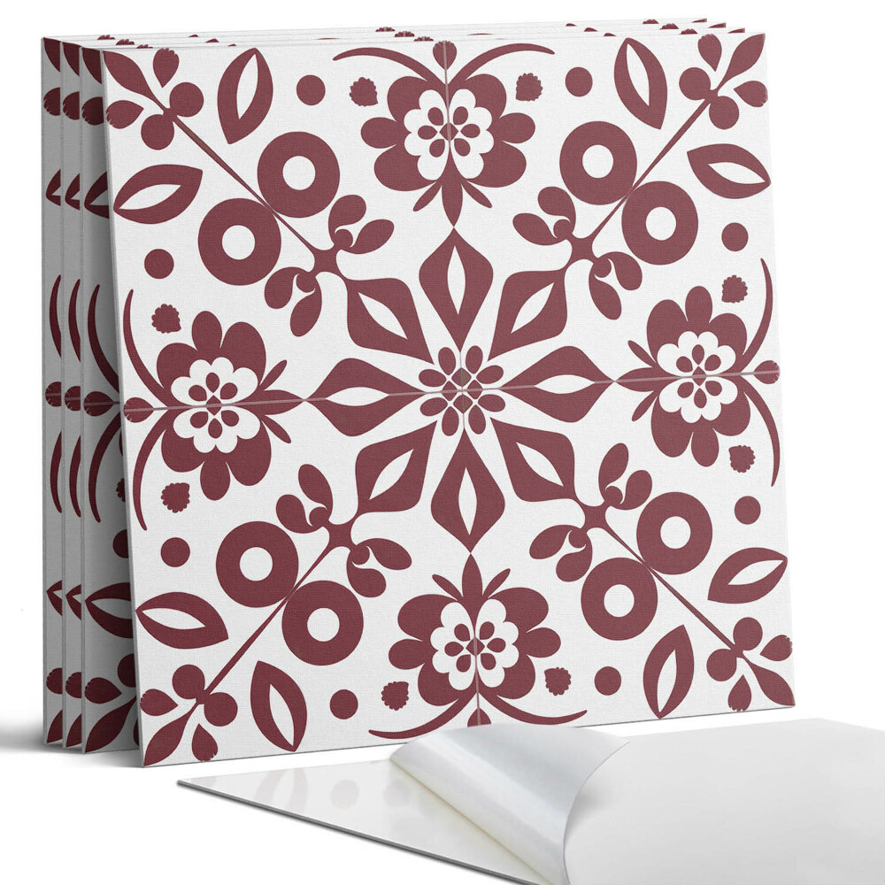 Pvc obkladový panel Květinový vzor s listy