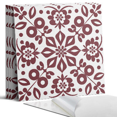 Pvc obkladový panel Květinový vzor s listy