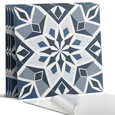 Nástěnný panel Geometrický květinový vzor