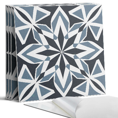 Dekorativní panel na zeď kvadratový Geometrie v symetrii