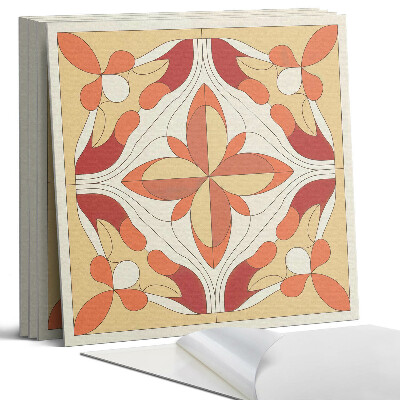 Nástěnný panel Abstraktní květinový vzor