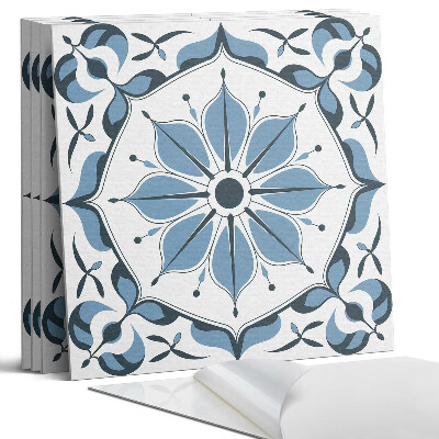 Dekorativní panel na zeď kvadratový Květinový vzor s detaily