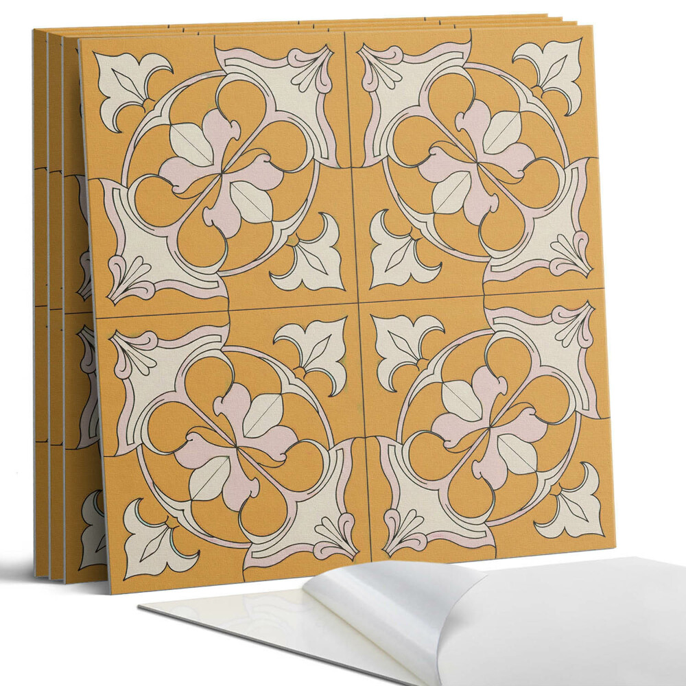 Pvc obkladový panel Květinový vzor v mozaice