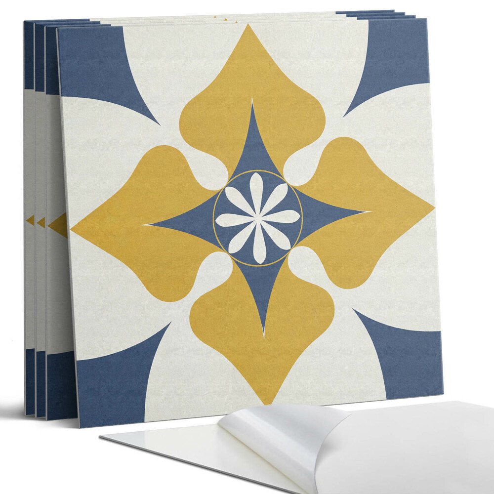 Pvc obkladový panel Květinový vzor se symetrií