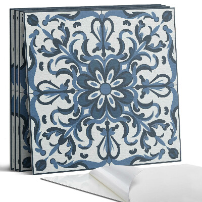 Pvc obkladový panel Květinový vzor s ornamenty