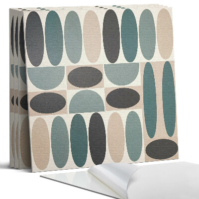 Pvc obkladový panel Vzor oválných tvarů