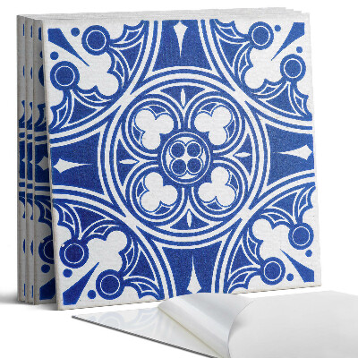 Dekorativní panel na zeď kvadratový Vzor s geometrickými motivy