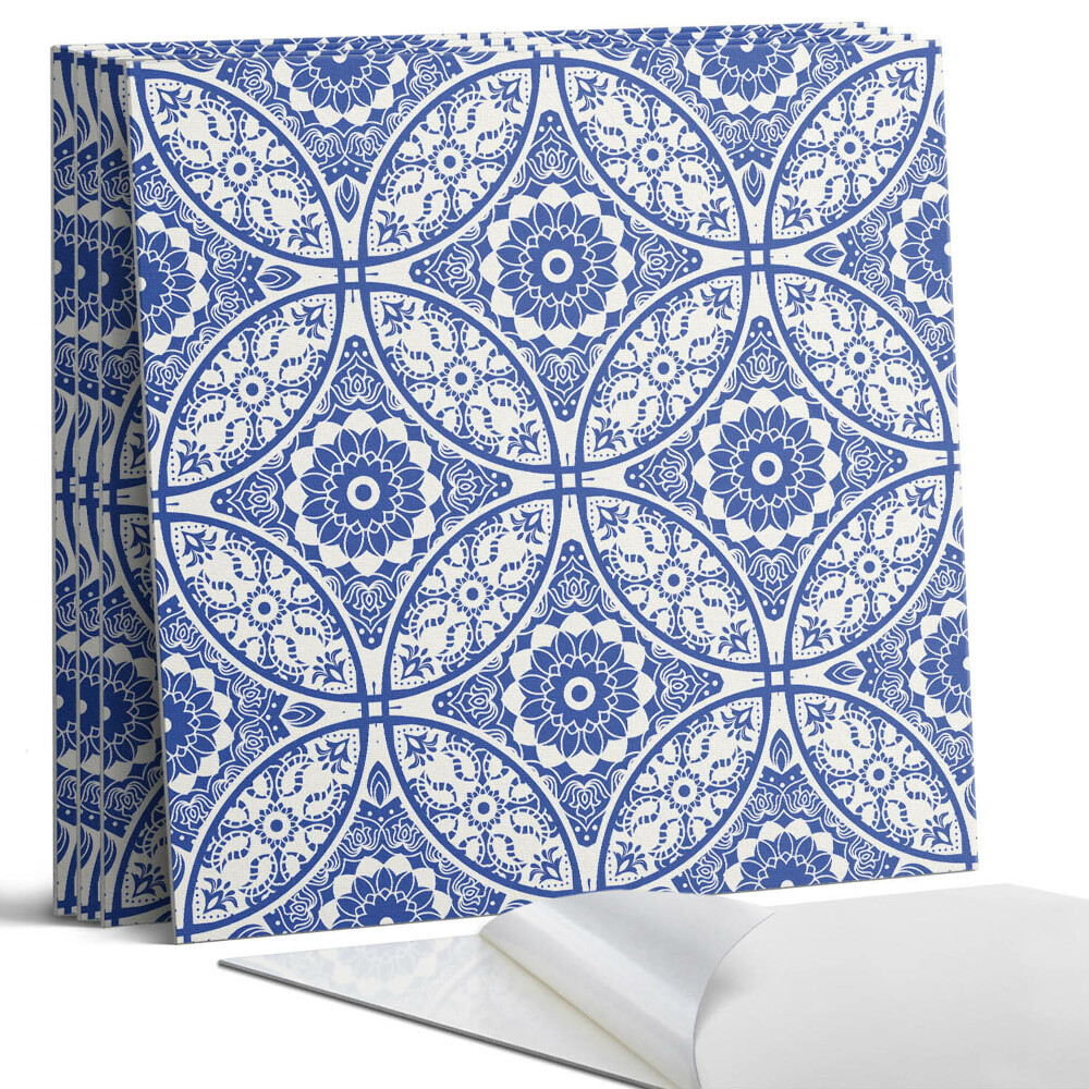 Dekorativní panel na zeď kvadratový Květinový motiv vzor