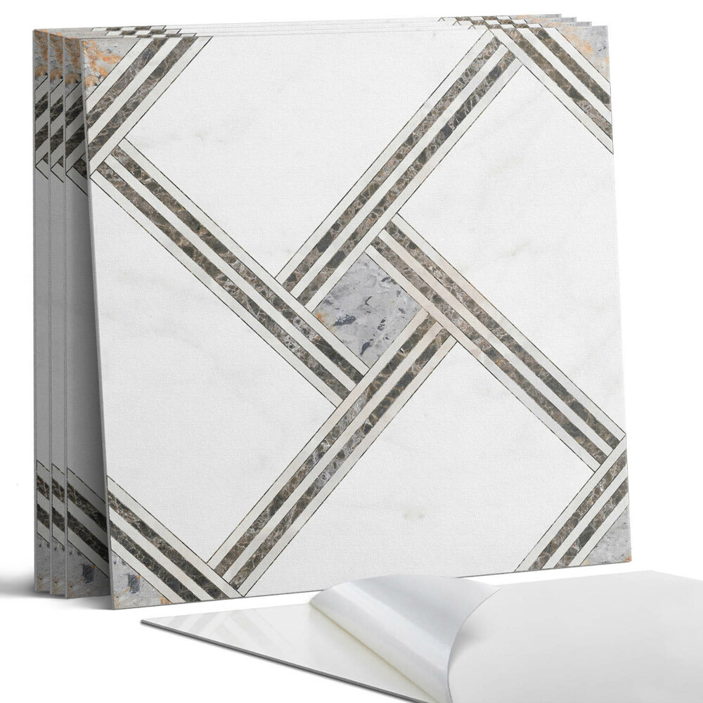 Nástěnný panel Geometrický vzor s čarami