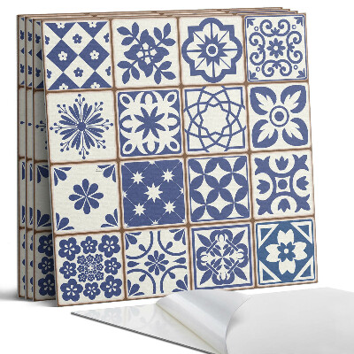 Dekorativní panel na zeď kvadratový Dekorativní vzory dlaždic