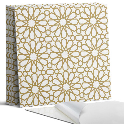 Nástěnný panel Geometrický vzor s hvězdami