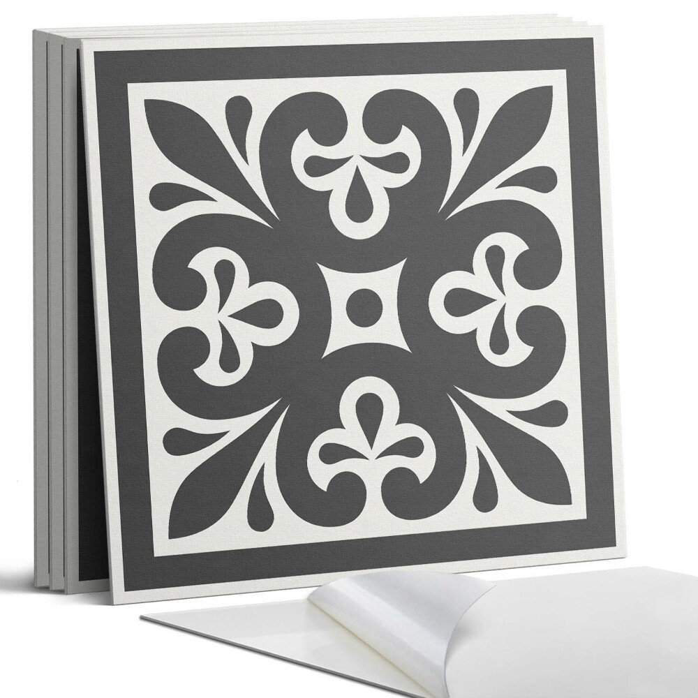 Dekorativní panel na zeď kvadratový Vzor s elegantními motivy