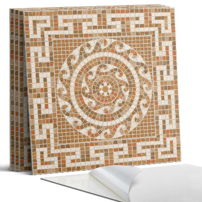 Pvc obkladový panel Mozaika s kruhovým vzorem