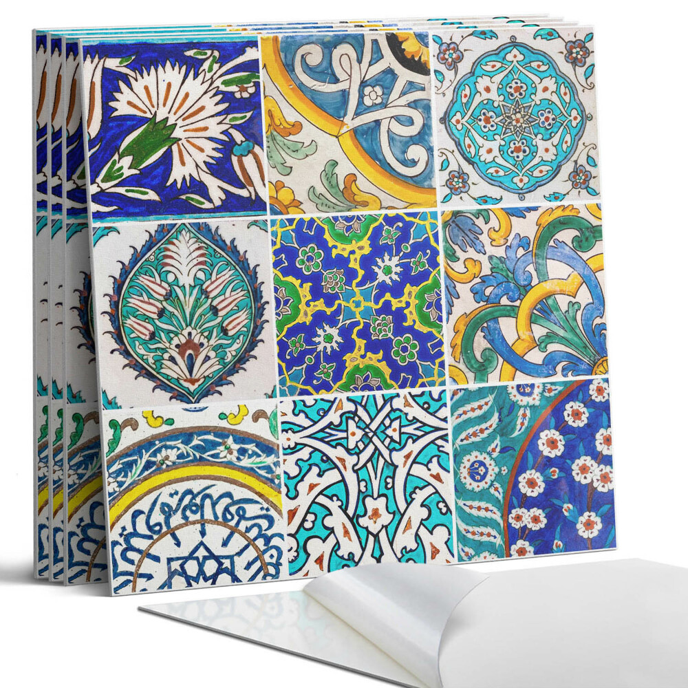 Nástěnný panel Keramické vzory v mozaice