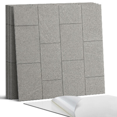 Dekorativní panel na zeď kvadratový Vzor kamenných dlaždic