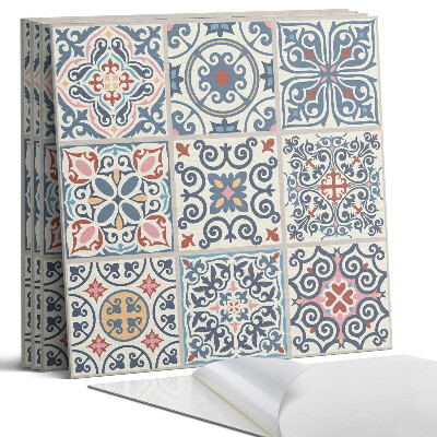 Dekorativní panel na zeď kvadratový Vzory ve stylu mozaiky