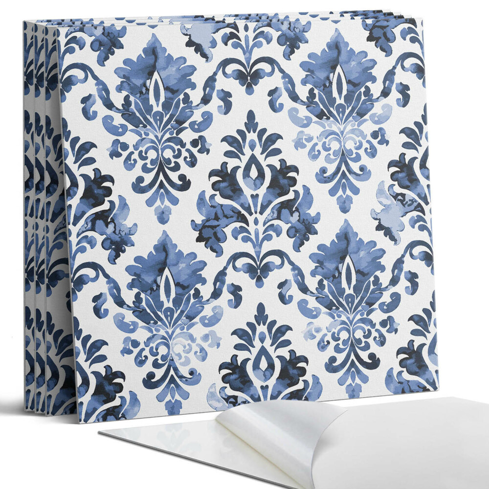 Nástěnný panel Květinový vzor v barokním stylu