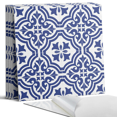 Pvc obkladový panel Rostlinný vzor v dlaždicích