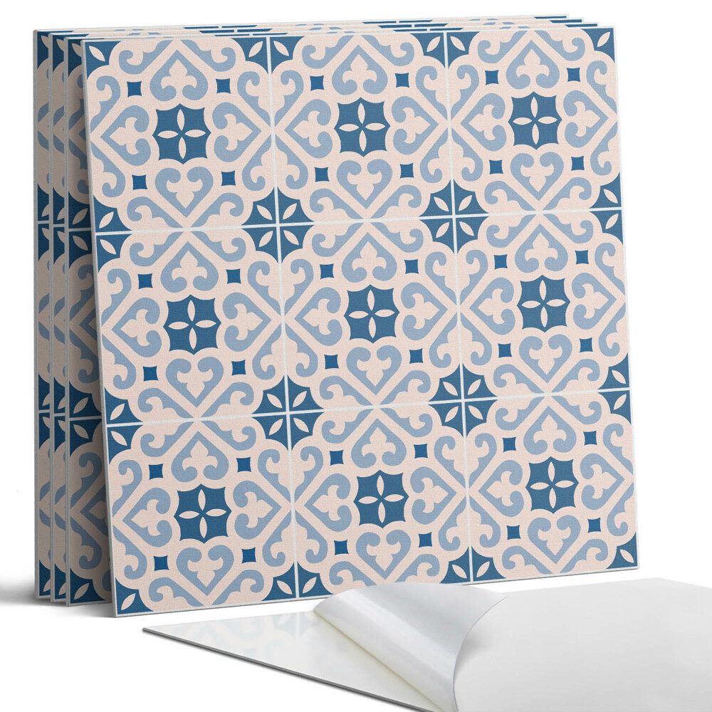 Nástěnný panel Vzor s ornamenty na dlaždicích